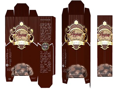 3D packaging with advanced inks and fold animation