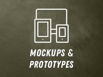 Wireframes, mockups, and prototypes
